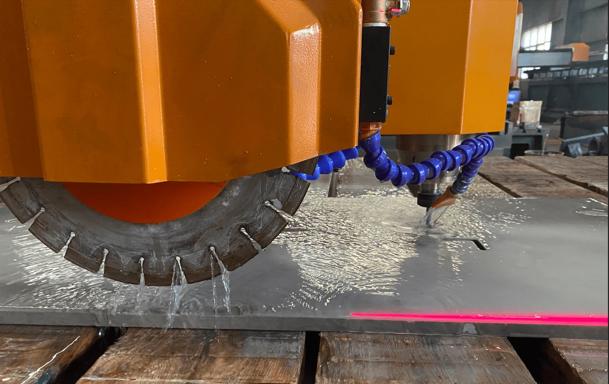 4+1 Stone Bridge Cutter Machine