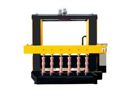 Oszlopkorlát CNC 6 fejű kővágó profilozó gép