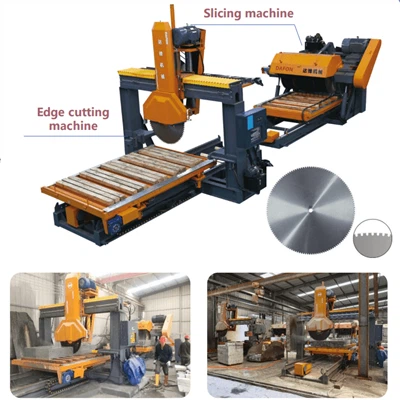 Kerbstone gyártósor Kerbstone vágógép